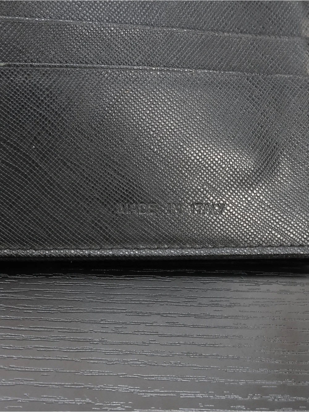 Authentic Prada Black Saffiano Long Wallet Vela MV1 w/ Auth Card + COA